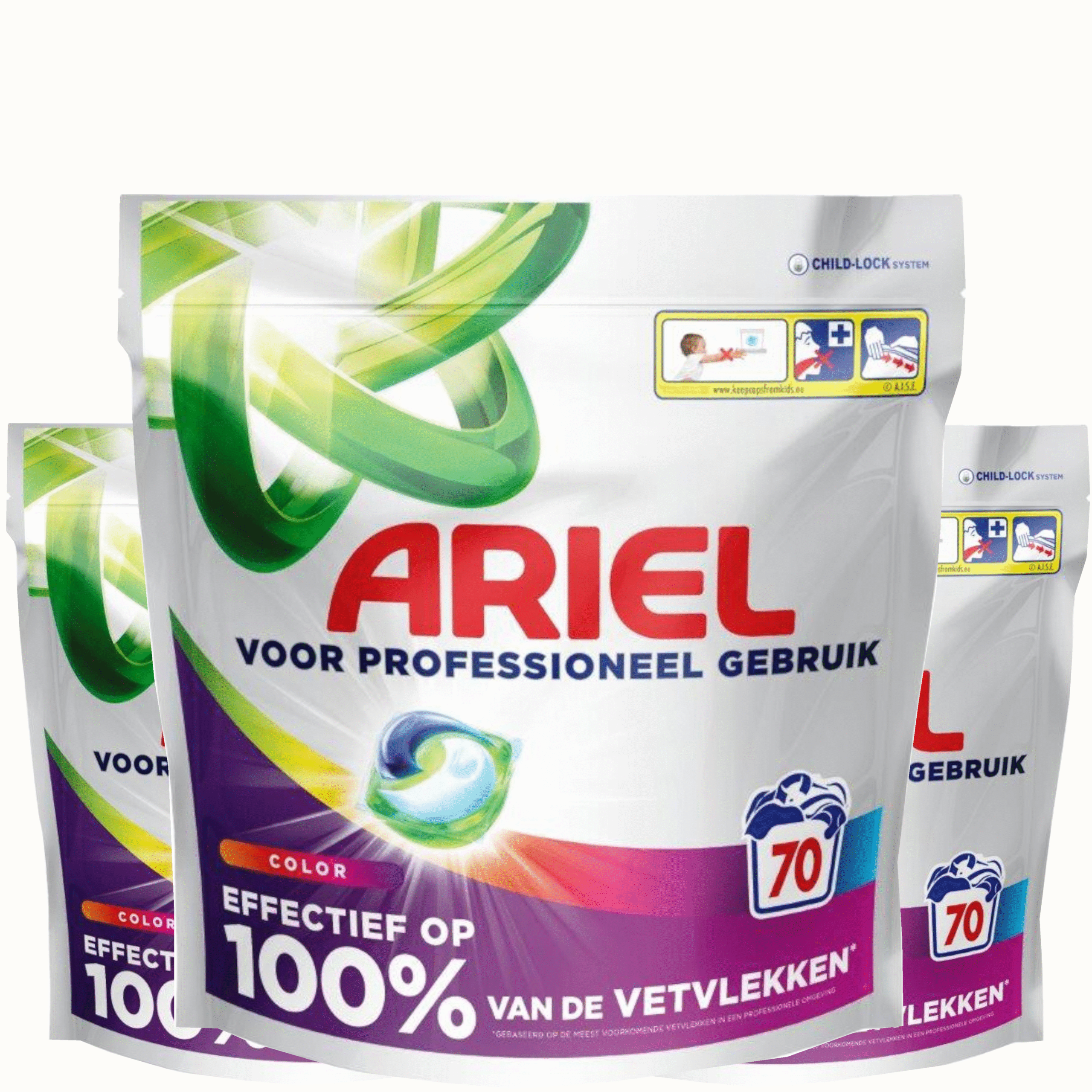 Ariel All in 1 Pods Color - 3x70 wasbeurten - Voordeelverpakking